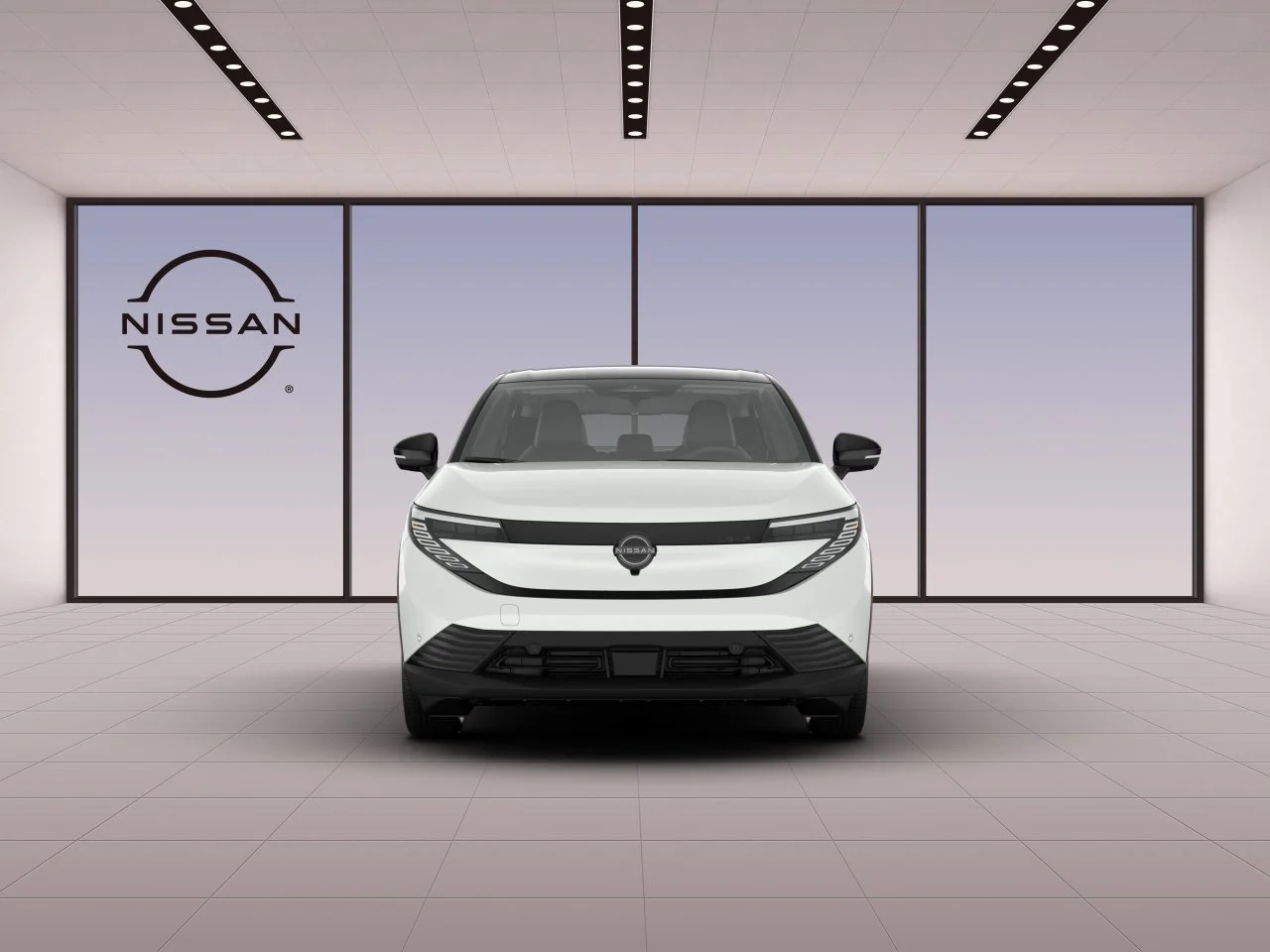 New 2026 Everest White Pearl TriCoat / Super Black Two-tone Nissan SV+ image 2