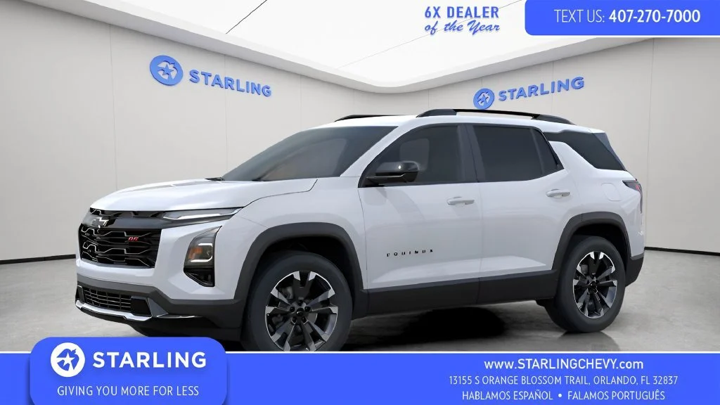 New 2027 Polar White Tricoat Chevrolet RS image 1