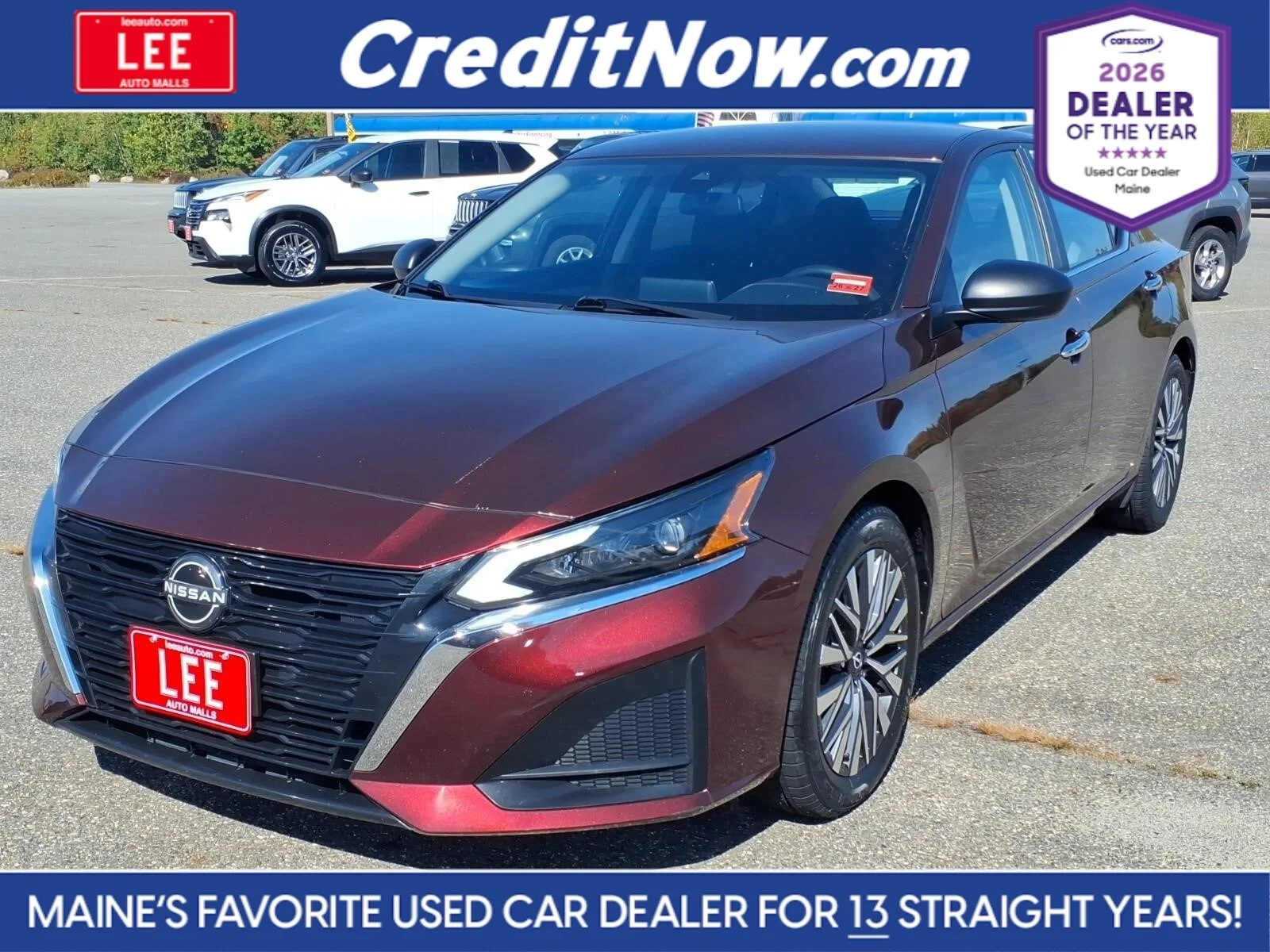 Used 2024 Garnet Pearl Nissan 2.5 SV image 1