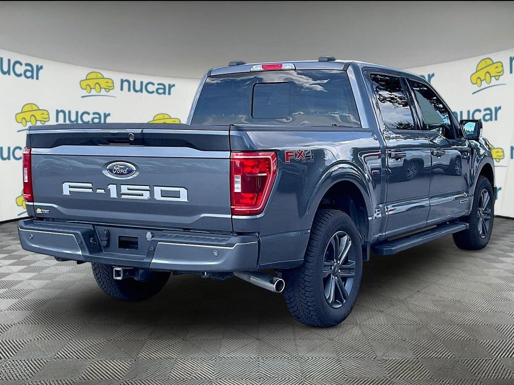Used 2023 Carbonized Gray Metallic Ford XLT image 6
