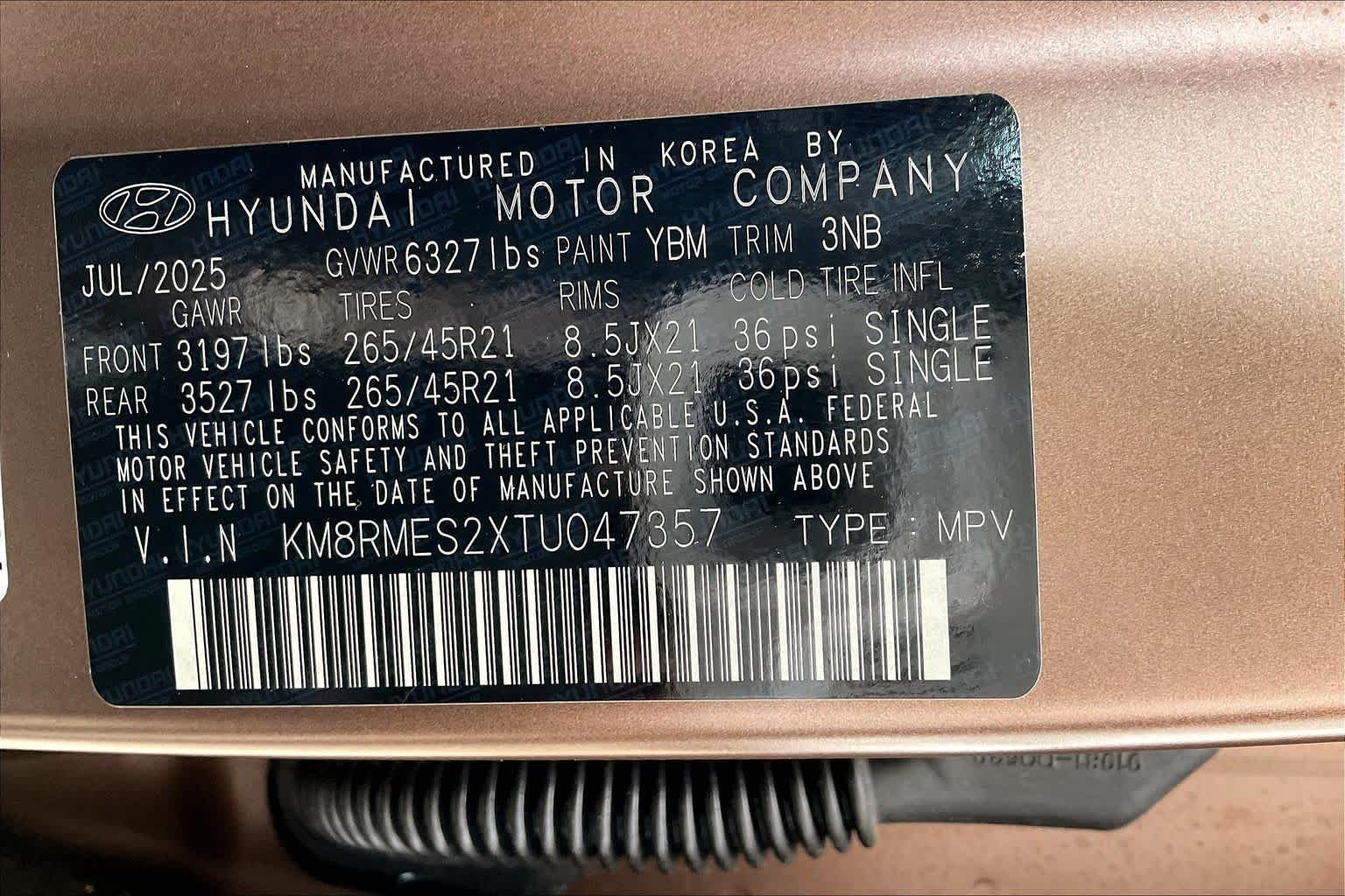 Used 2026 Earthy Brass Matte Hyundai Calligraphy image 34