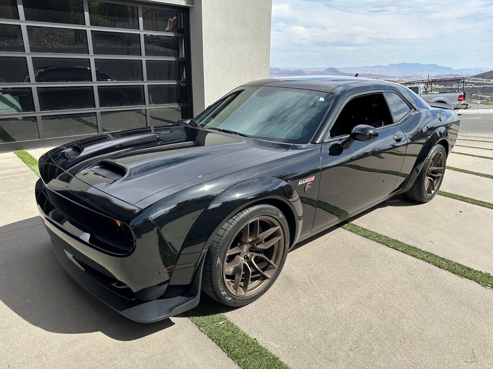 Used 2022 Pitch Black Clearcoat Dodge SRT Hellcat Redeye Widebody Jailbreak image 6