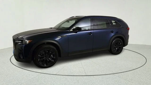 New 2026 Deep Crystal Blue Mica Mazda Premium Sport AWD image 3