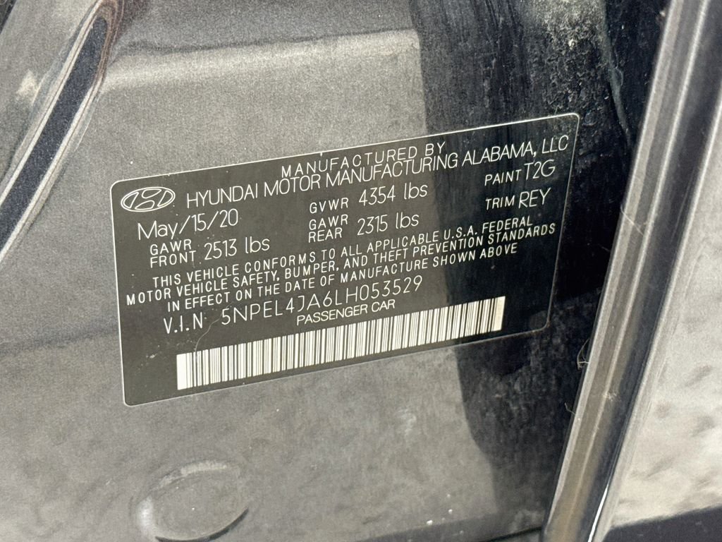 Used 2020 Portofino Gray Hyundai SEL image 30