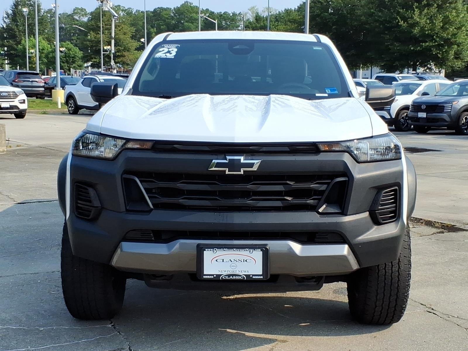 Used 2023 Summit White Chevrolet 4WD Trail Boss image 2