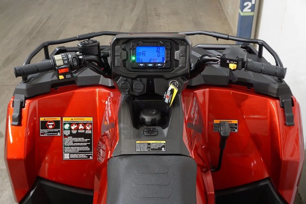New 2026 SUNSET RED Polaris Trail image 6