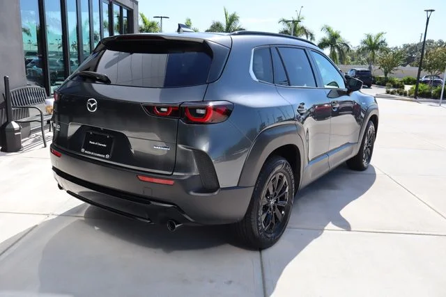 Used 2025 Machine Gray Mazda Premium image 3