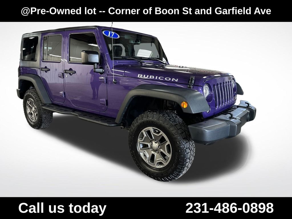 Used 2017 Purple Jeep Unlimited Rubicon image 7