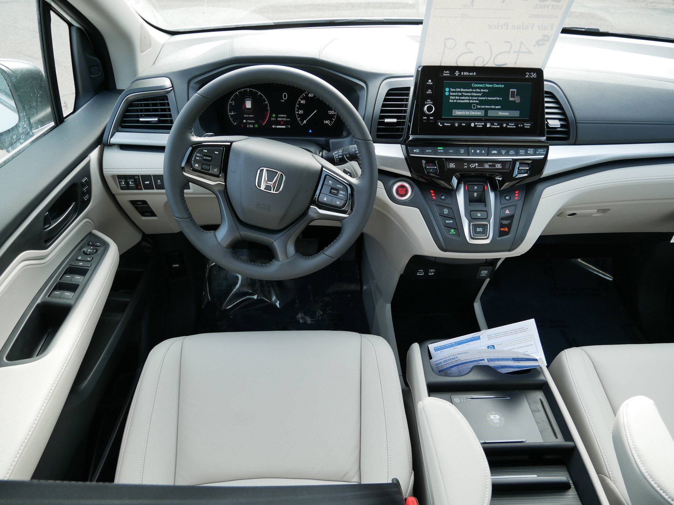2026 Honda Odyssey EX-L - Photo 9
