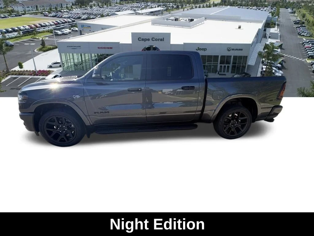 New 2026 Granite Crystal Metallic Clear-Coat Exterior Paint RAM Laramie image 6