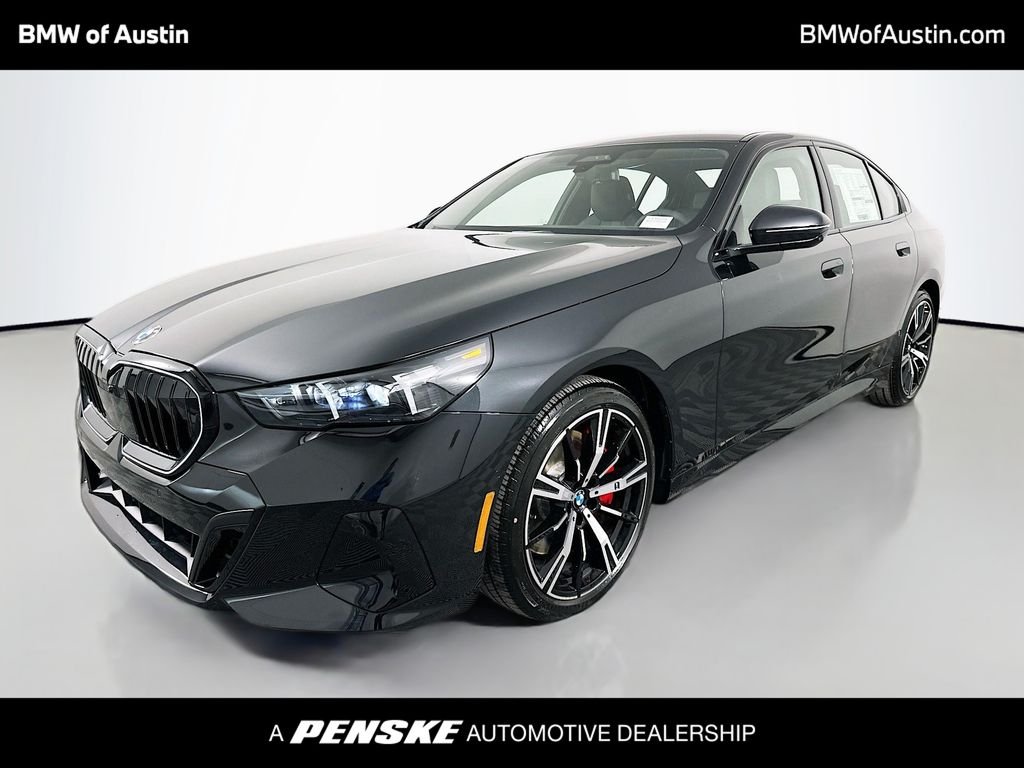 New 2027 Black Sapphire Metallic BMW 540i xDrive image 1