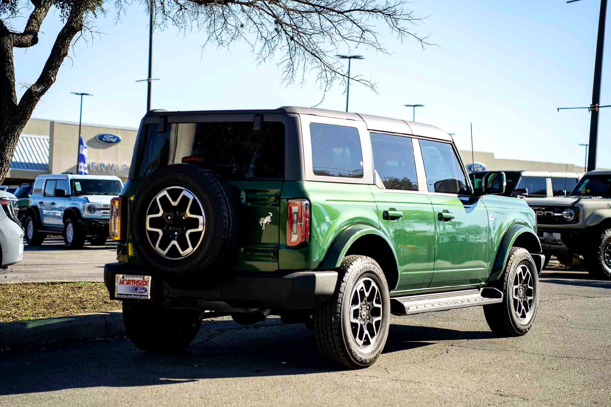New 2025 Eruption Green Metallic Ford Outer Banks image 4