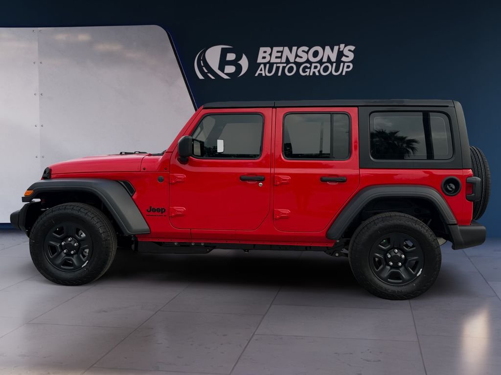 New 2026 Firecracker Red Clear-Coat Exterior Paint Jeep Sport image 2