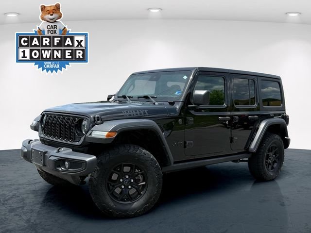 Used 2024 Black Jeep Willys image 1