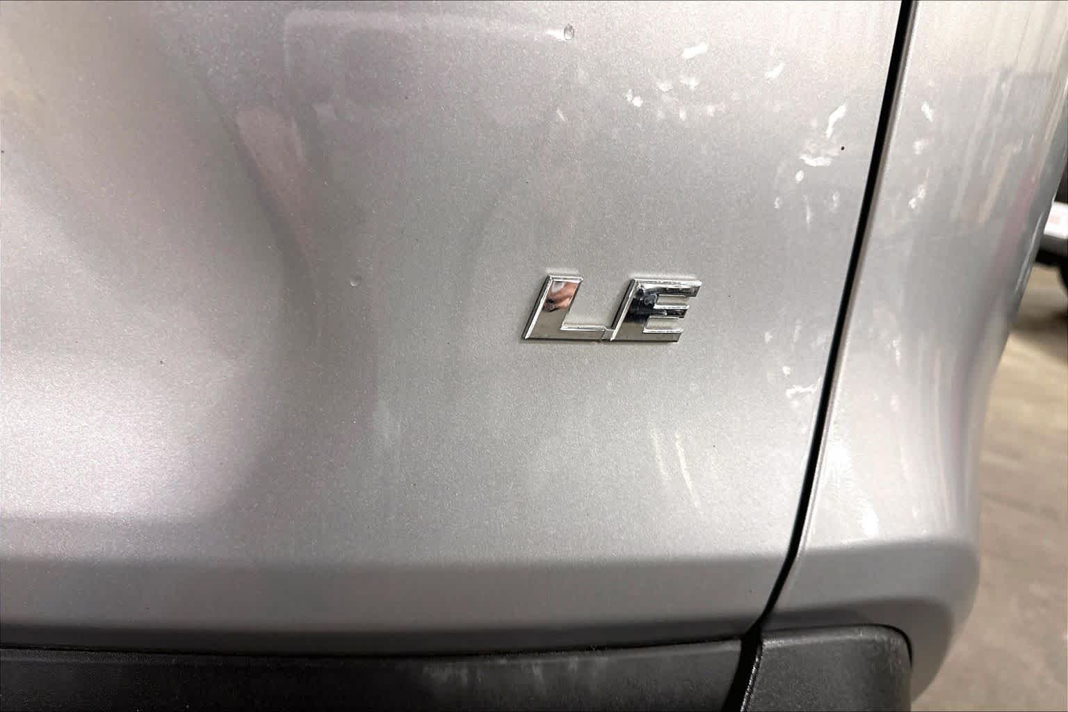 Used 2021 Silver Sky Metallic Toyota LE image 10