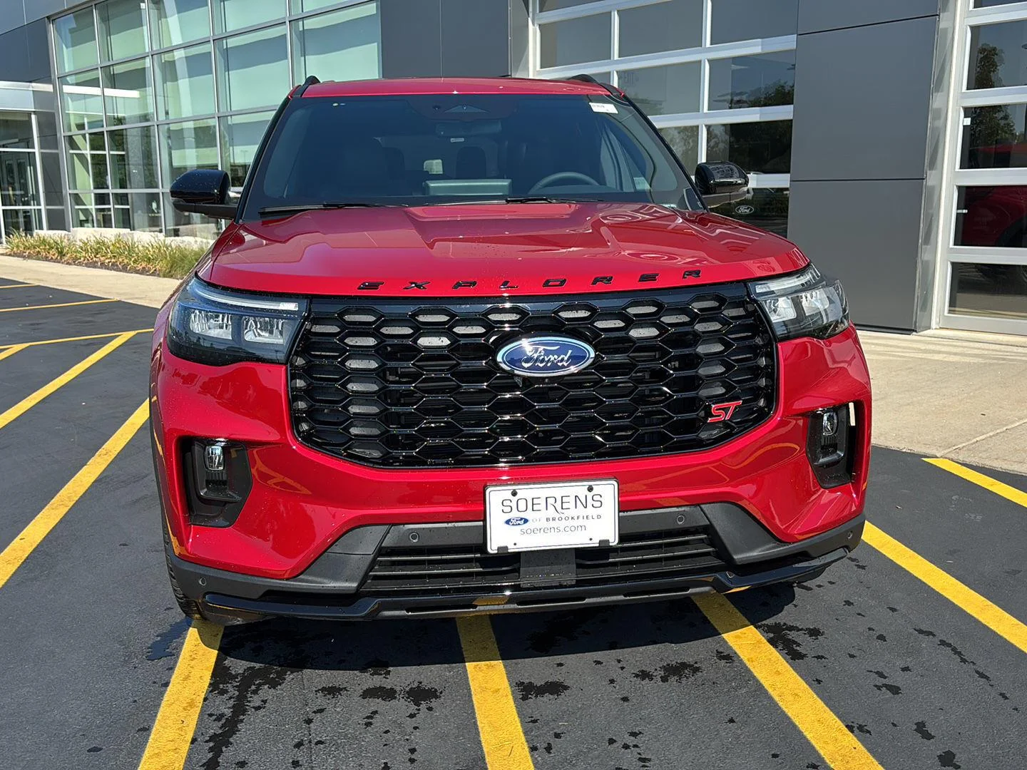 New 2026 Rapid Red Metallic Tinted Clearcoat Ford ST image 4
