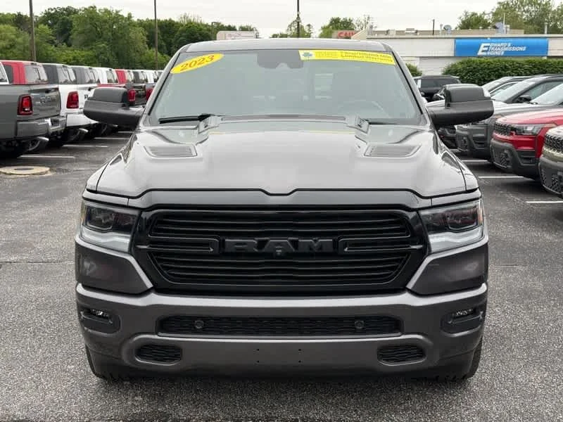 Used 2023 Granite Crystal Metallic Clearcoat Ram Laramie image 9