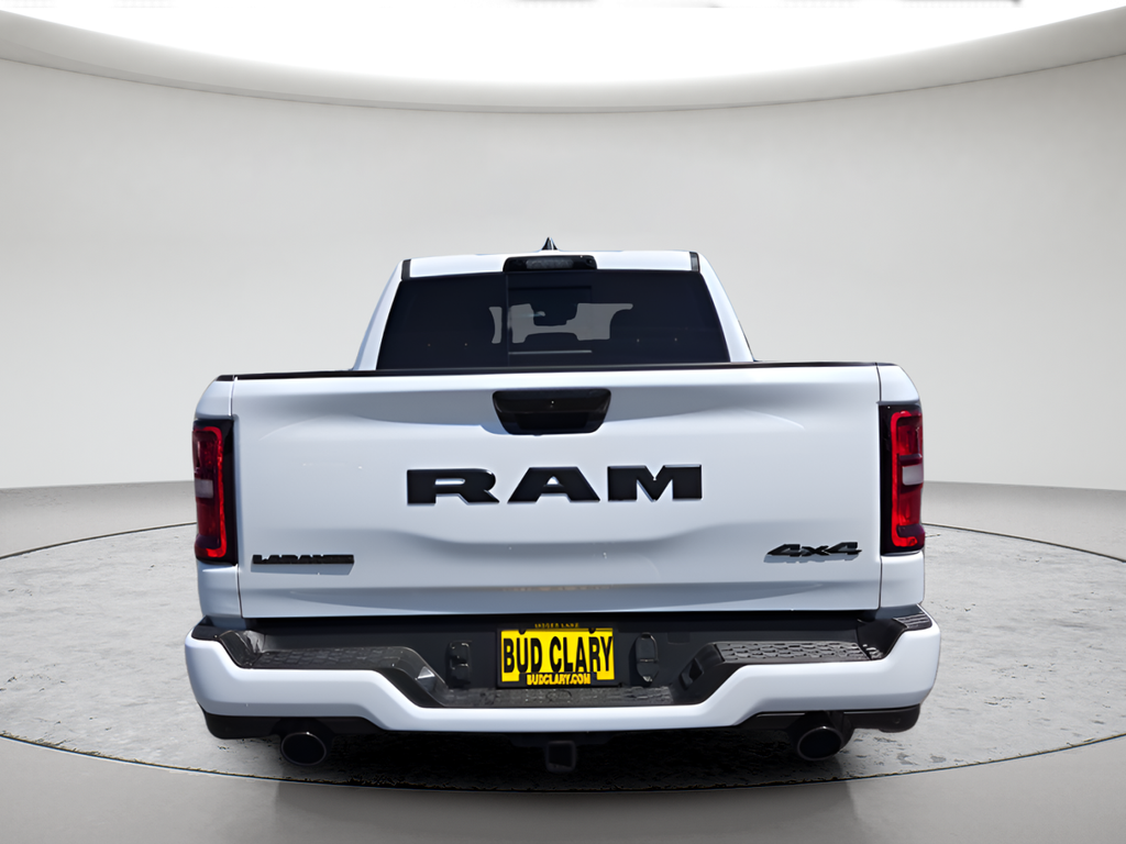 New 2026 Bright White Clear-Coat Exterior Paint RAM Laramie image 4