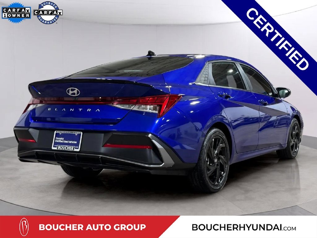 Certified Used 2026 Intense Blue Hyundai SEL Sport image 3