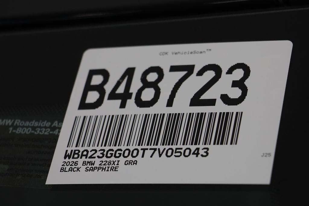New 2026 Black Sapphire Metallic BMW 228 Gran Coupe image 25