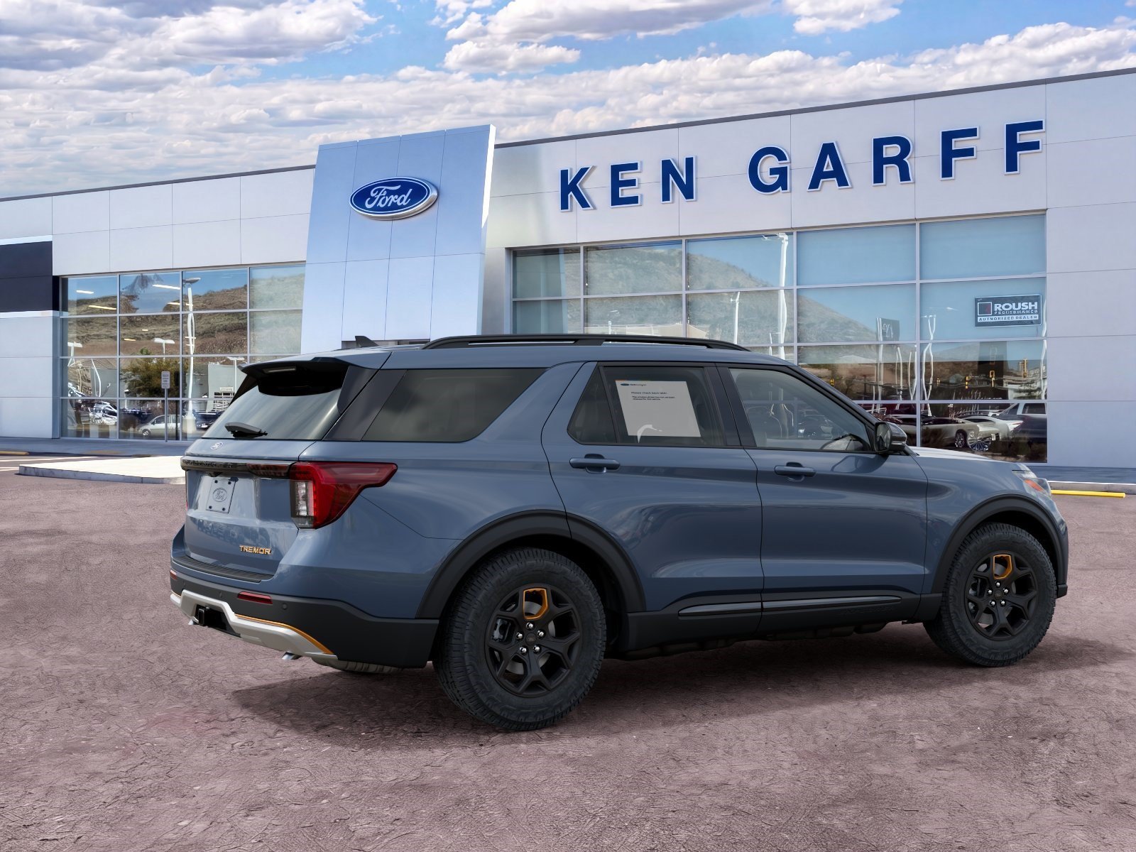 New 2027 Vapor Blue Metallic Ford Tremor image 6