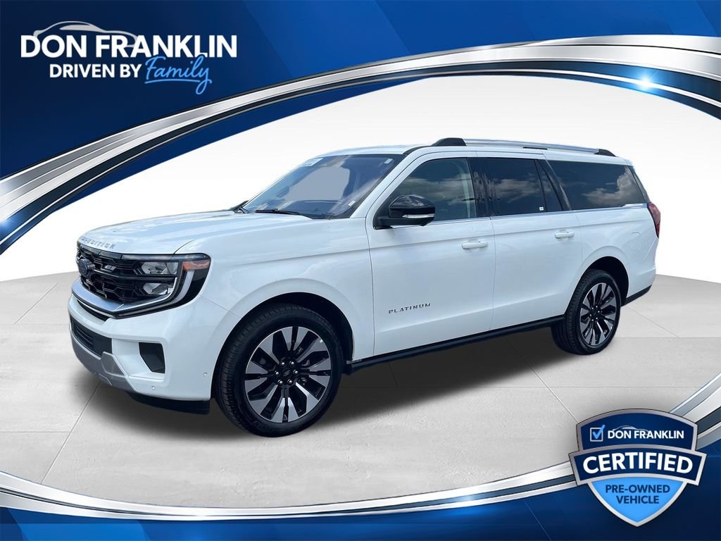 Certified Used 2025 White Ford Platinum image 1