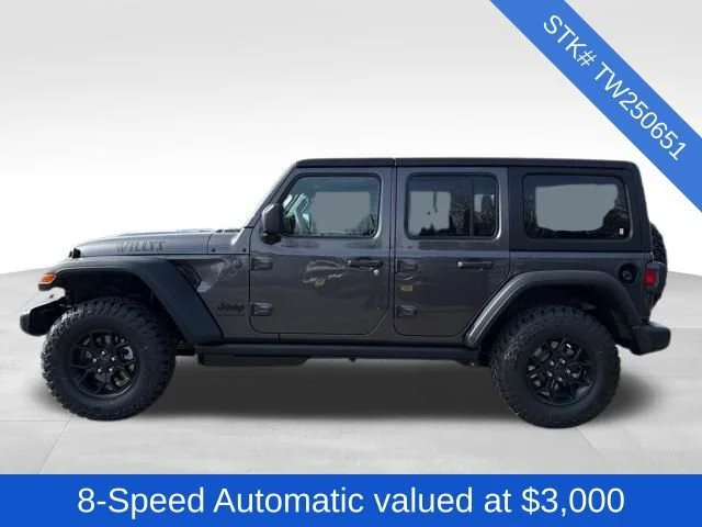New 2026 Granite Crystal Metallic Clear-Coat Exterior Paint Jeep Willys image 4