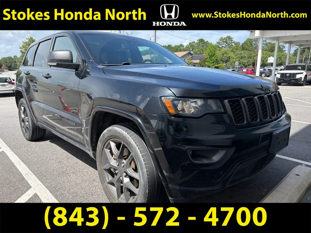 Used 2021 Black Jeep 80th Anniversary Edition image 2