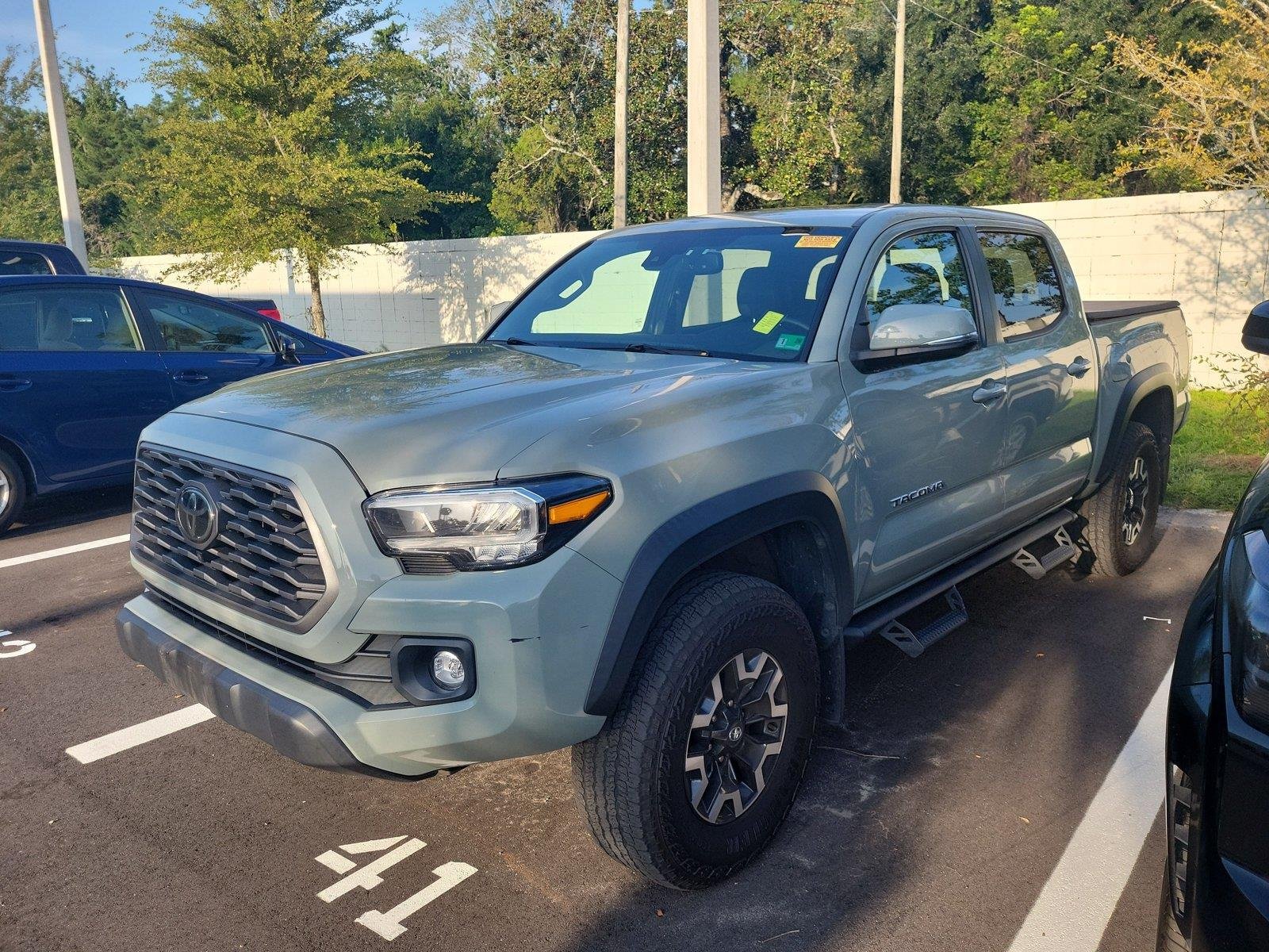Used 2022 Magnetic Gray Metallic Toyota TRD Off Road image 1