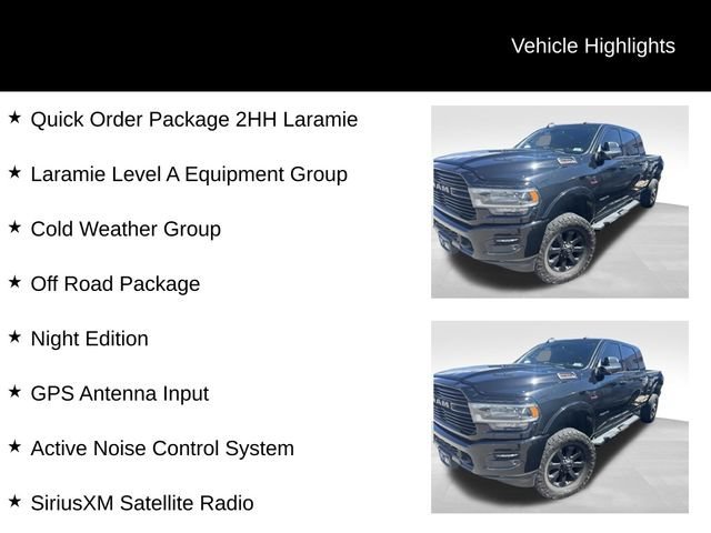 Used 2021 Black Ram Laramie Mega Cab 4x4 6