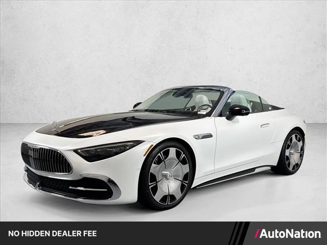 New 2026 MANUFAKTUR moonlight white magno (White Ambiance) Mercedes-Benz Maybach SL 680 Monogram Series image 27