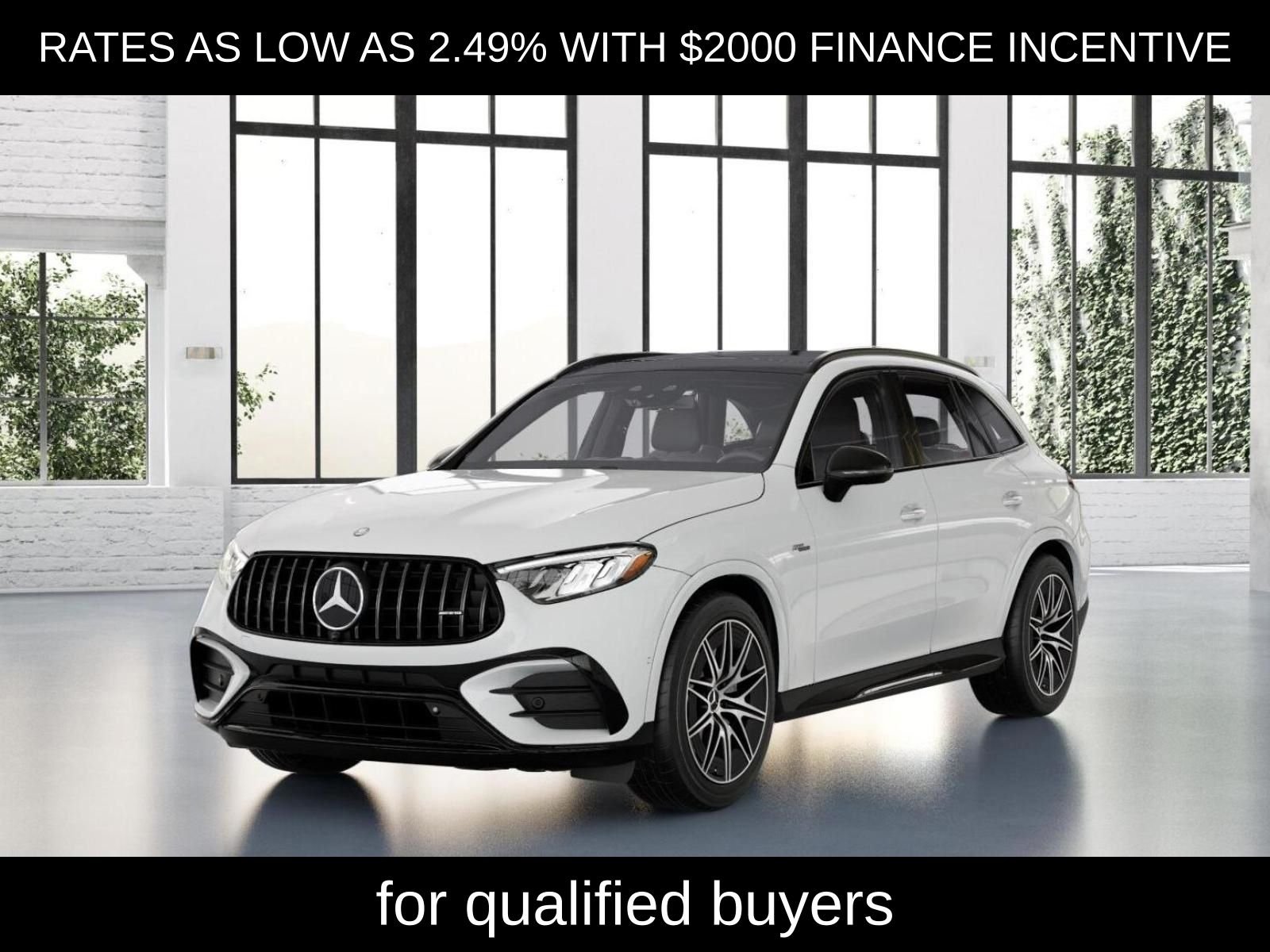 New 2026 Polar White Mercedes-Benz GLC 43 AMG® image 40