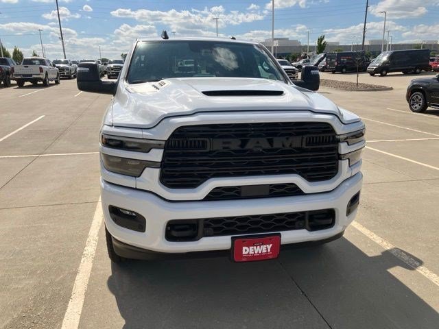 New 2026 Bright White Clear-Coat Exterior Paint RAM Laramie image 2