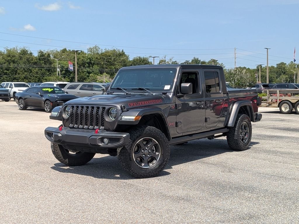 Used 2023 Gray Jeep Rubicon image 1
