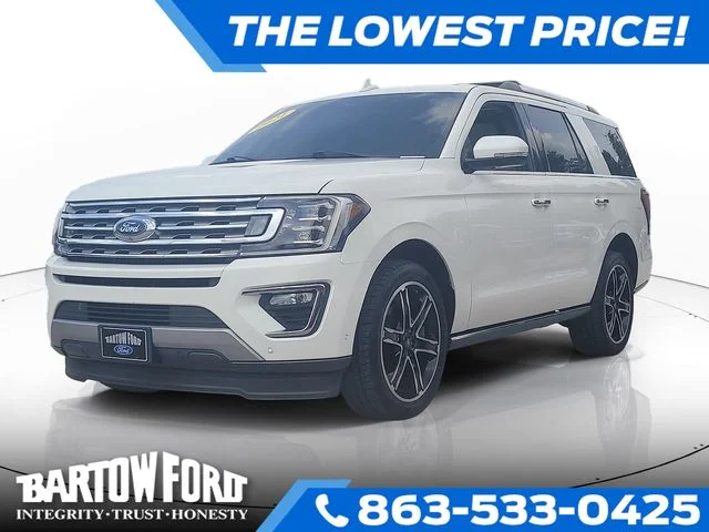 Used 2021 White Ford Limited image 1