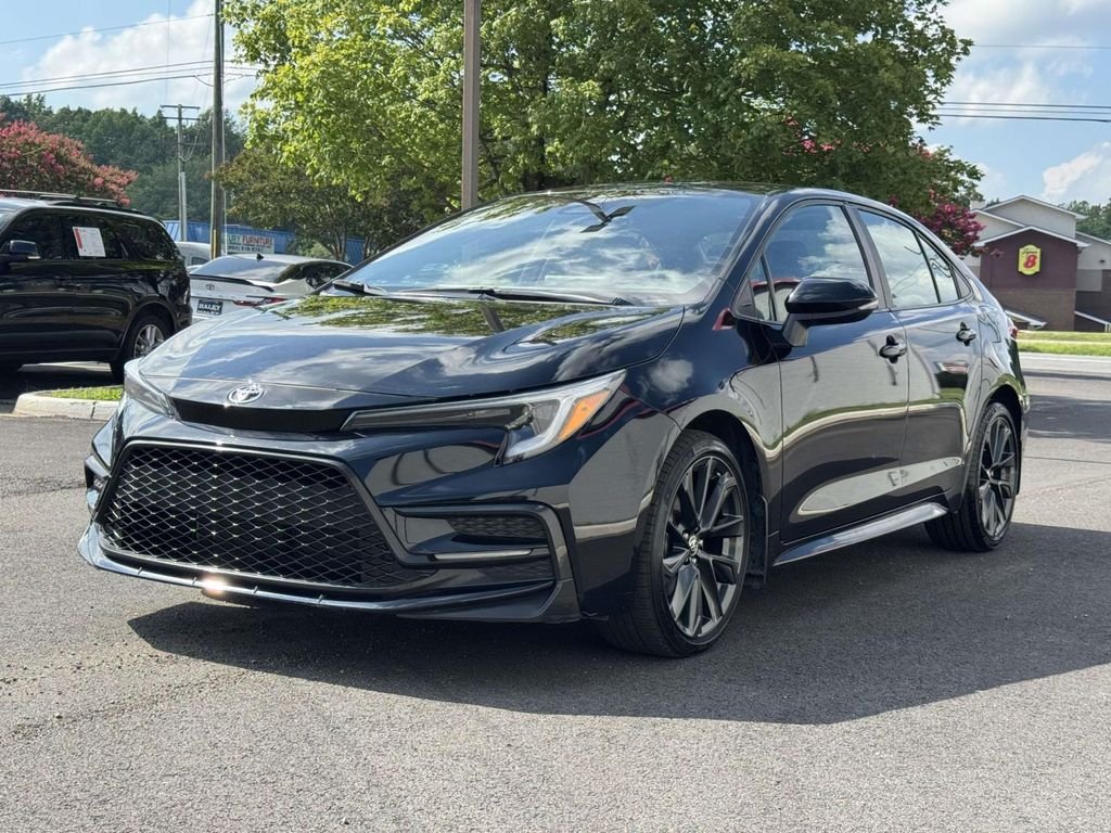Used 2025 Black Toyota SE image 25