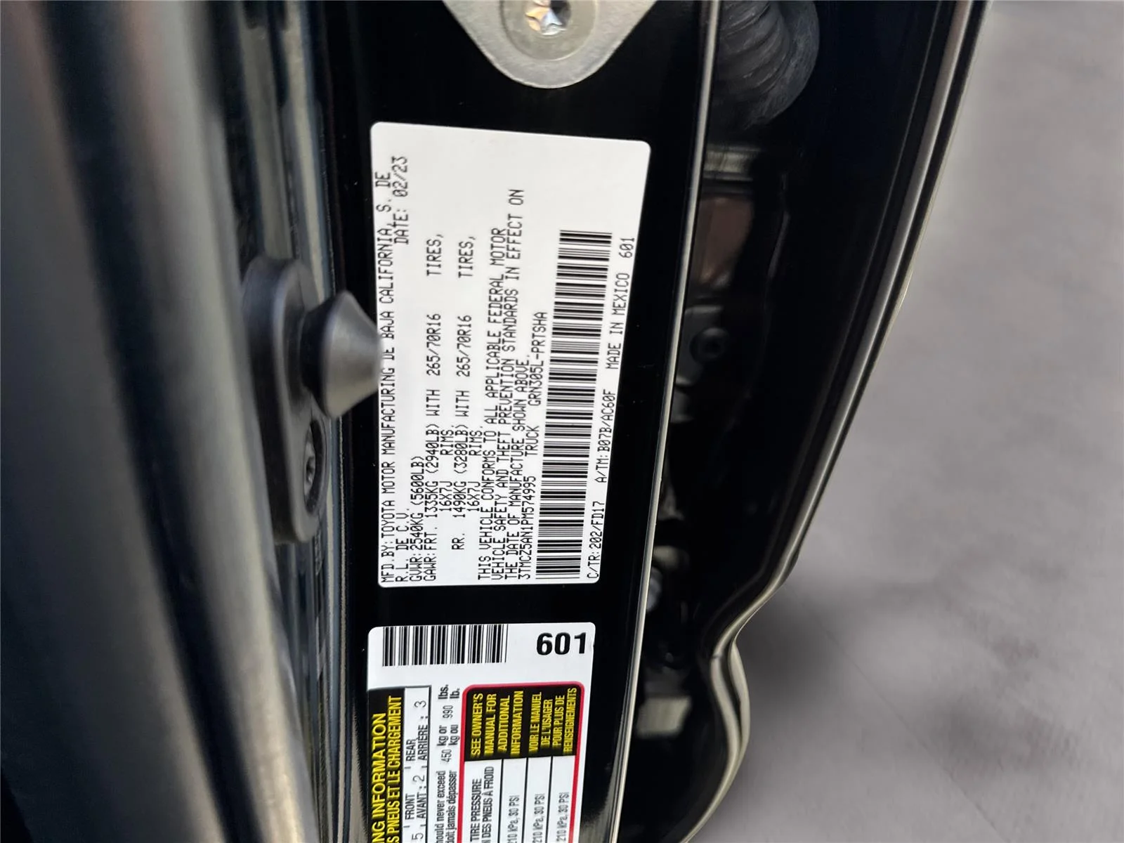Used 2023 Black Toyota TRD Off Road image 38