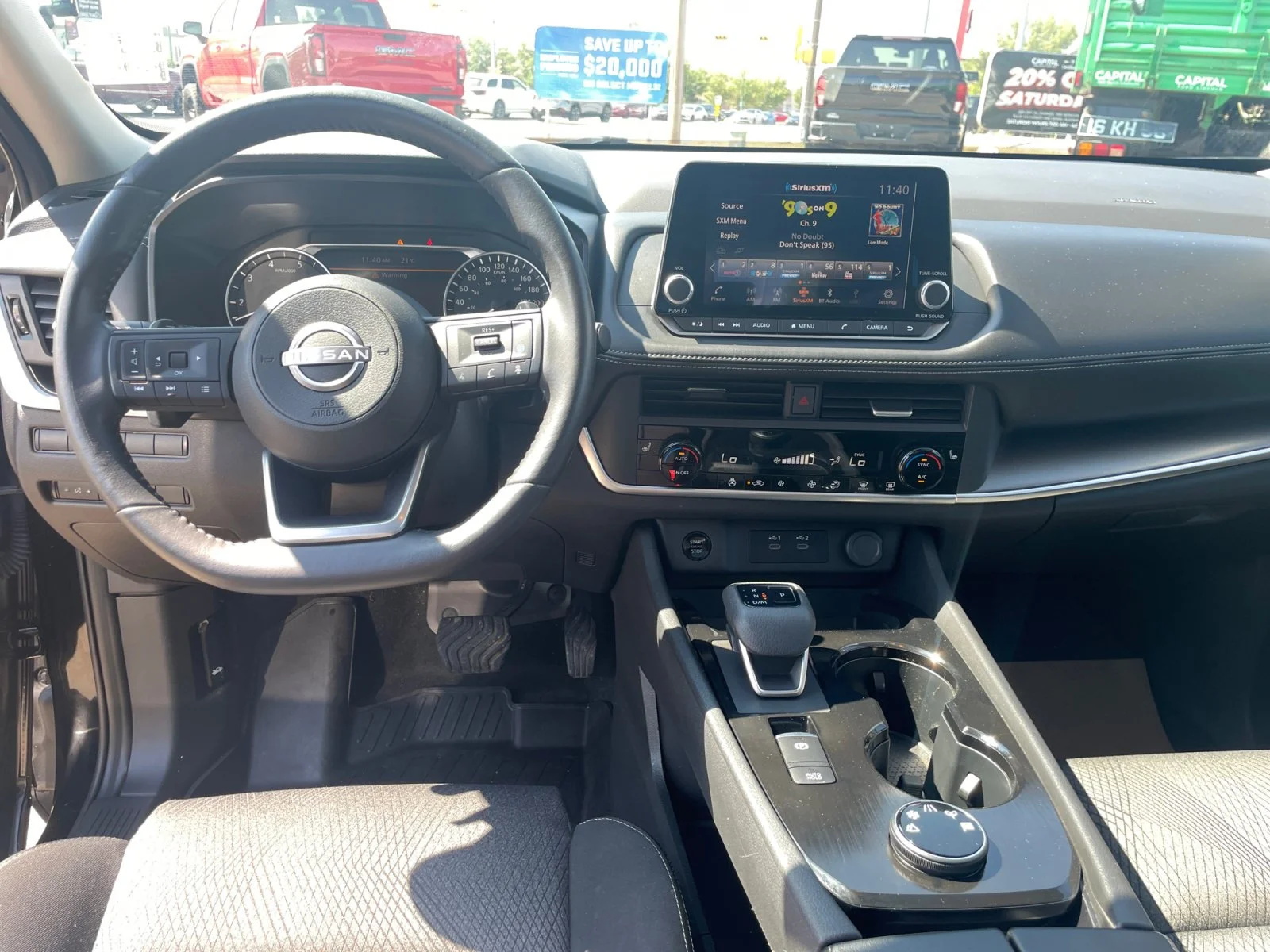 Used 2024 Black Nissan SV Moonroof AWD image 20