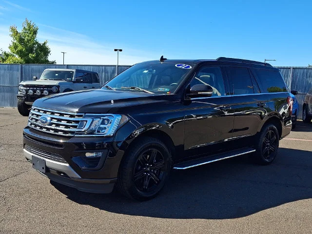 Certified Used 2021 Black Metallic Ford XLT image 3