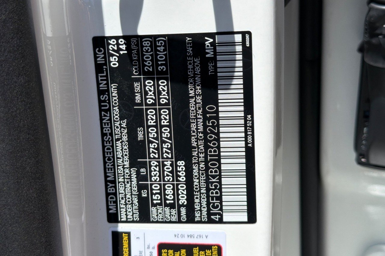 New 2026 Polar White Mercedes-Benz GLE 450 4MATIC® SUV image 28
