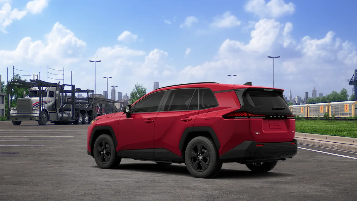 New 2026 Ruby Flare Pearl Toyota LE image 6