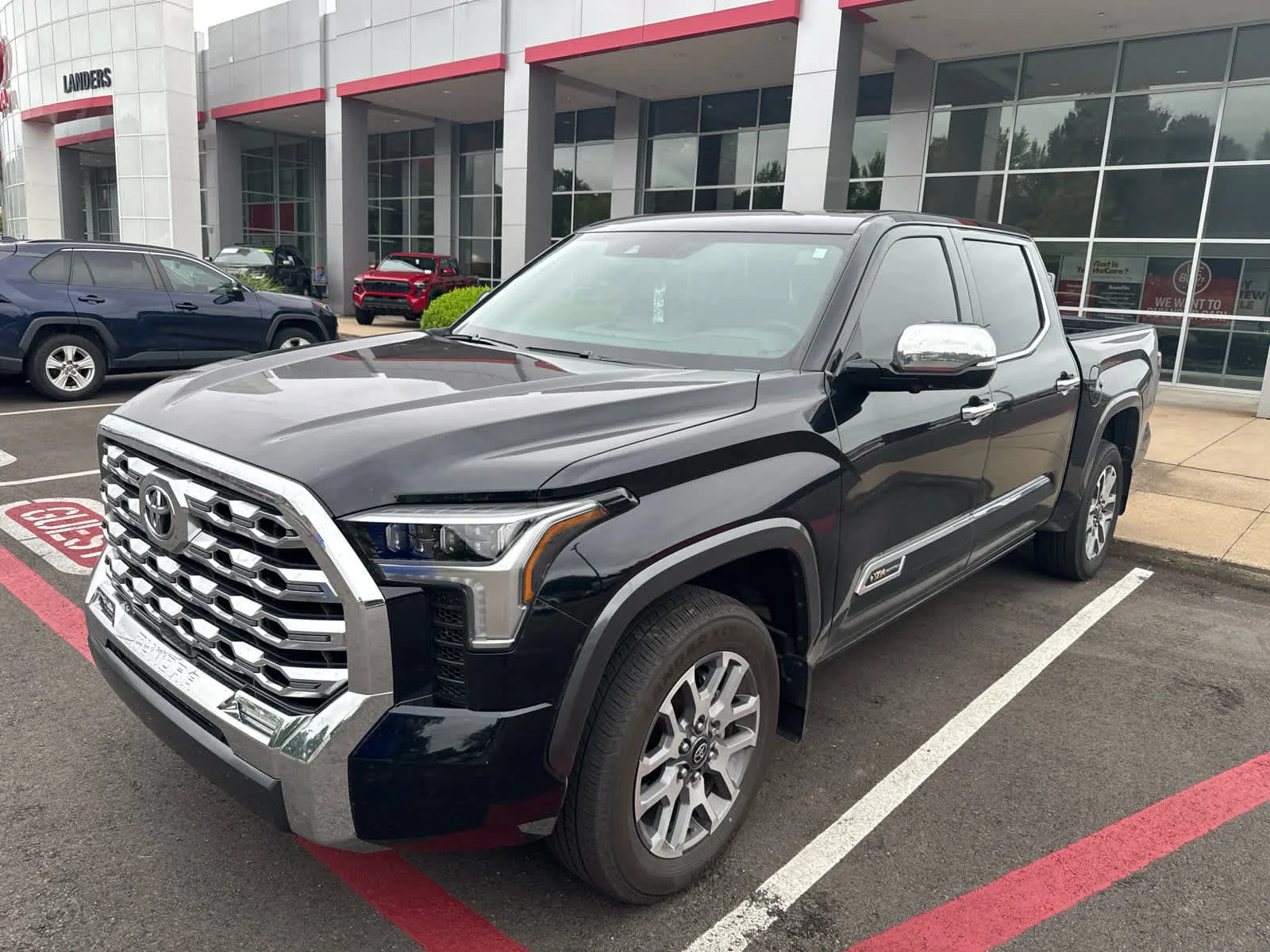 Used 2025 Toyota Tundra 1794 Edition with VIN 5TFMA5DB8SX262947 for sale in Little Rock
