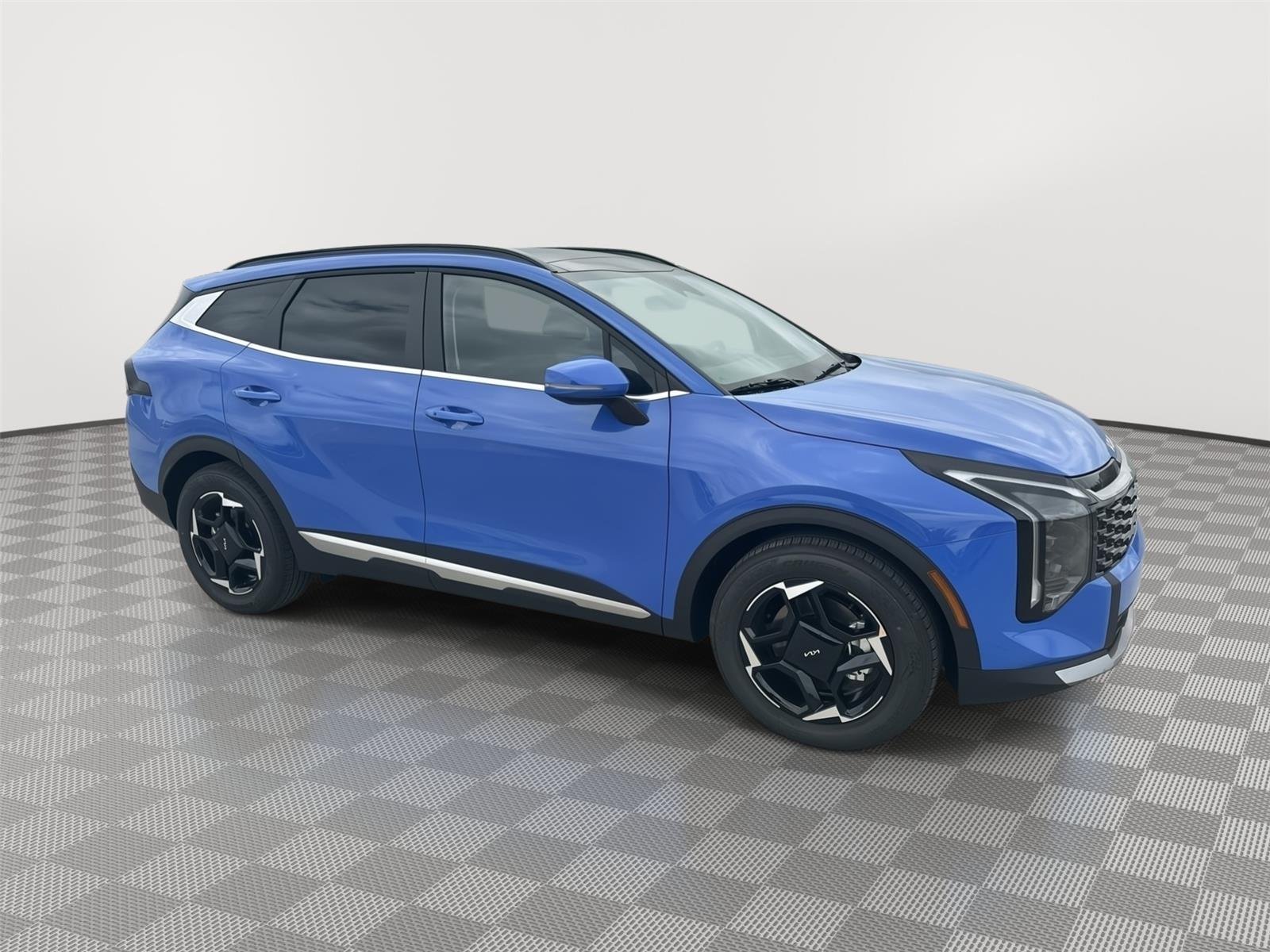 New 2026 Nebular Blue Kia EX image 3