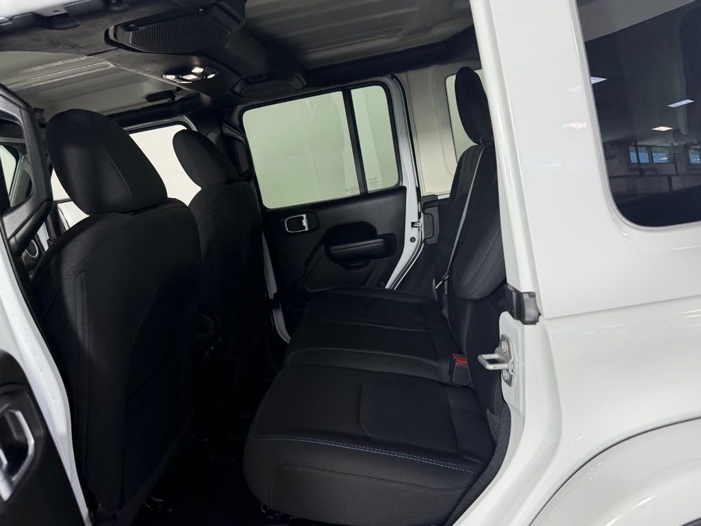 Used 2023 Bright White Clearcoat Jeep Rubicon 4xe image 25