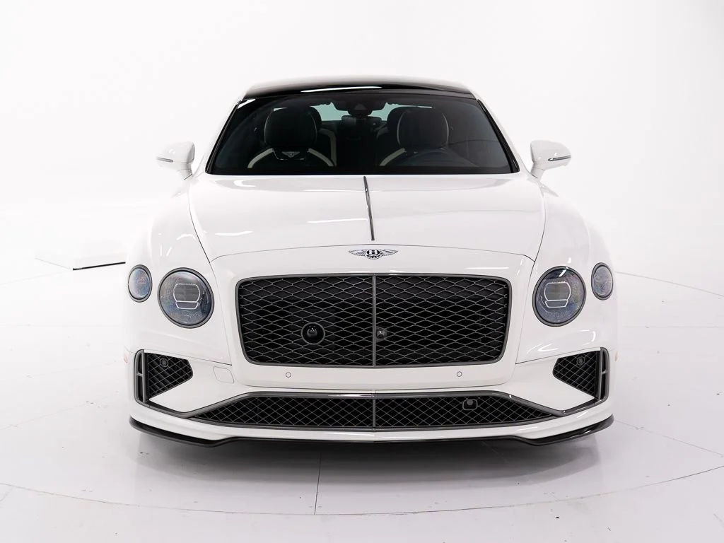 Used 2025 Glacier White Bentley Speed First Edition image 8