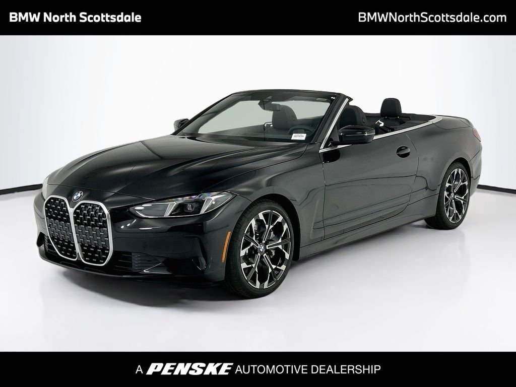New 2027 Black Sapphire Metallic BMW 430i image 1