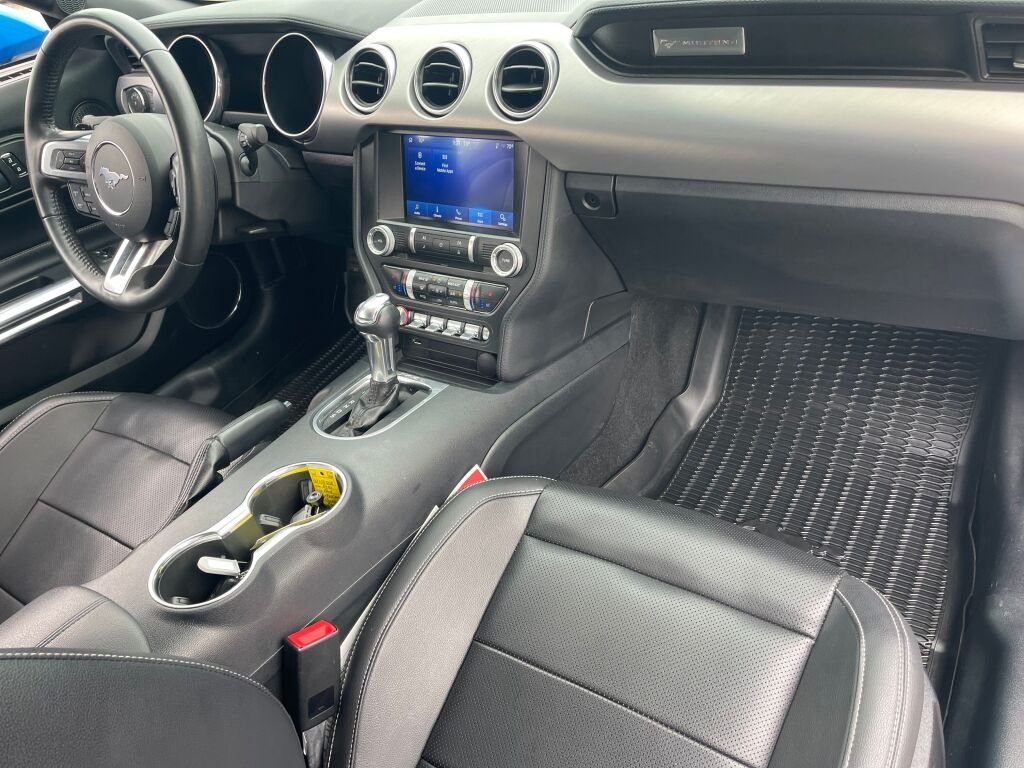Used 2021 Velocity Blue Metallic Ford EcoBoost Premium image 29