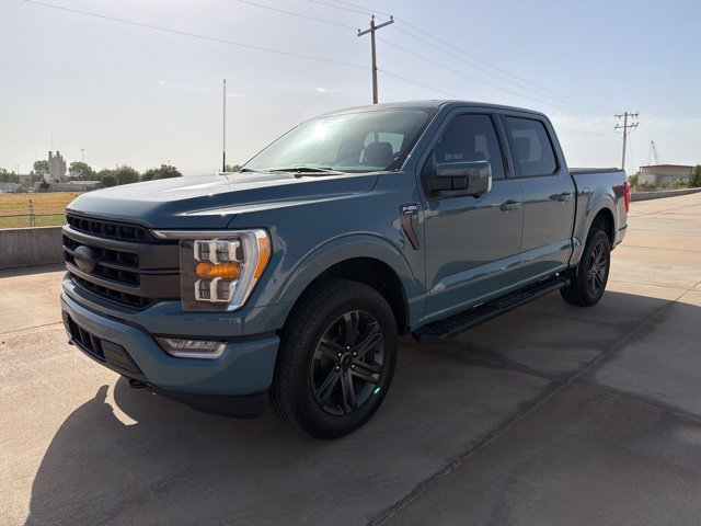 Used 2023 Blue Ford Lariat image 1