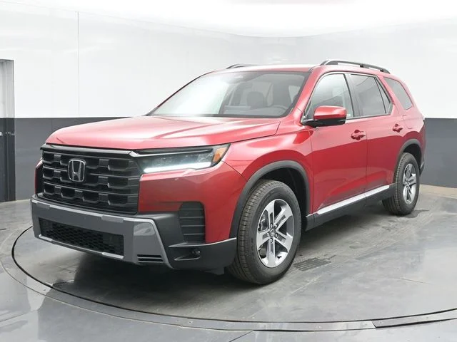 New 2026 Radiant Red Metallic II Honda AWD EX-L image 8