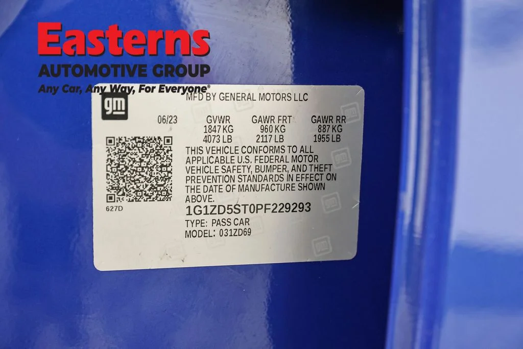 Used 2023 Blue Chevrolet LT image 35